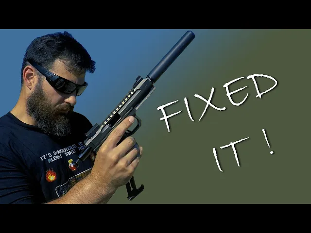 broken gun fixed || scorpion pistol restored (part
